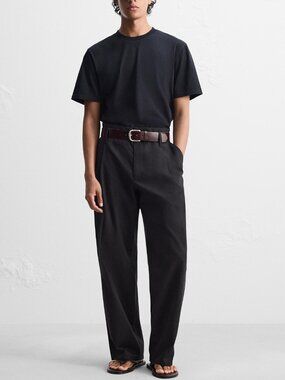 NWT Zara Origins Wide Leg Trousers Size 30
